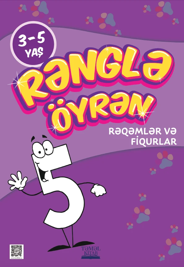 Rəqəmlər və fiqurlar - Rənglə öyrən - 3-5 yaş
