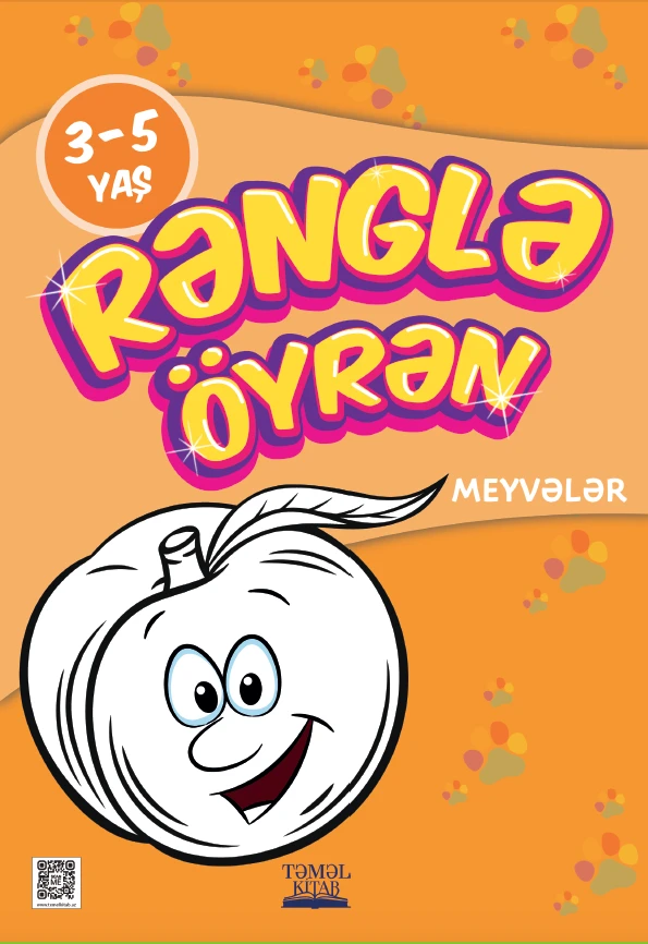 Meyvələr - Rənglə öyrən - 3-5 yaş